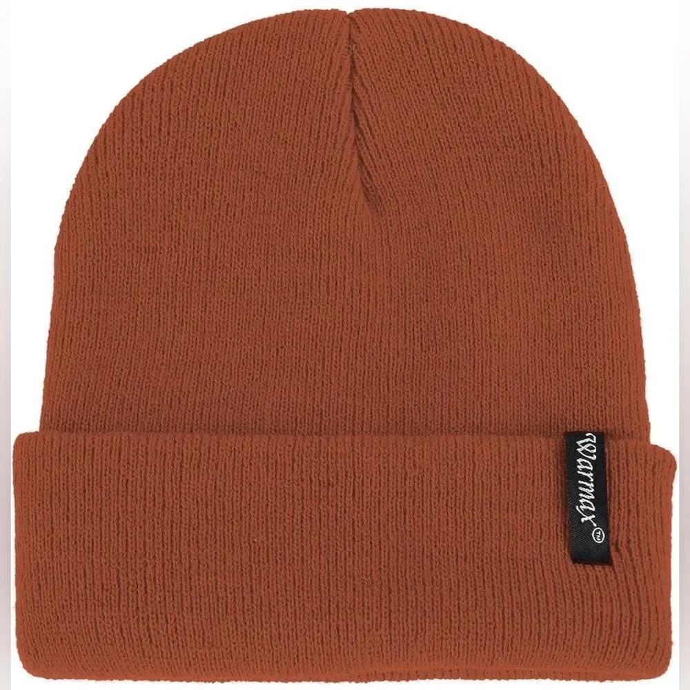 🤯5/$25🤯 Toddler Winter Knit Beanie In Dark Orange NWT